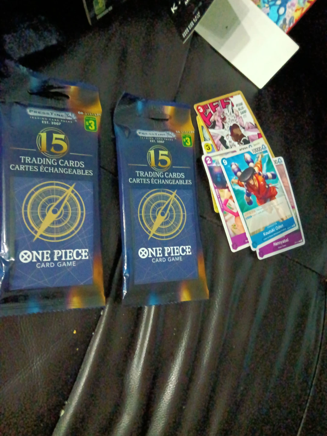 One Piece Card Game Trading Card Packs