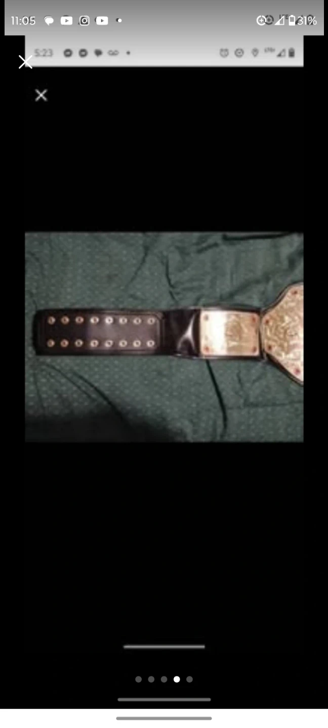 WWE Would Heavyweight championship Championship Belt Replica - photo 3