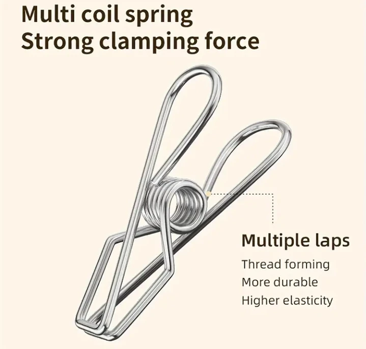 (BRAND NEW) 20 Clip Stainless Steel Drying Rack - photo 4