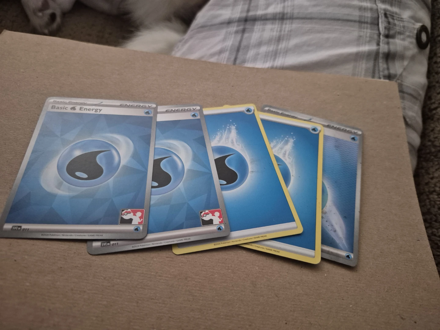 Assorted Pokémon Basic Energy Cards
