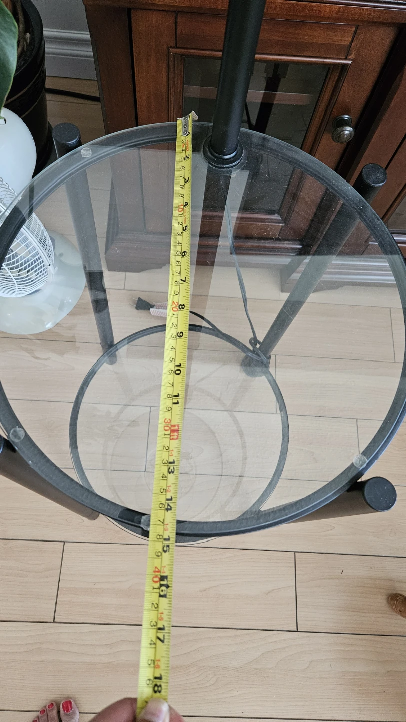 Ikea Side Table with Floor Lamp - photo 4