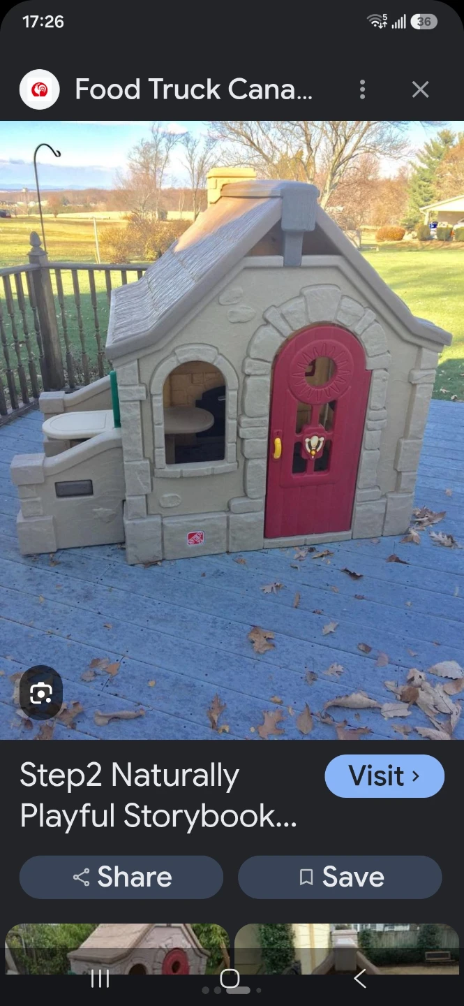 Step2 Kids Outdoor Playhouse / Storybook Cottage-Grear Condition - photo 2