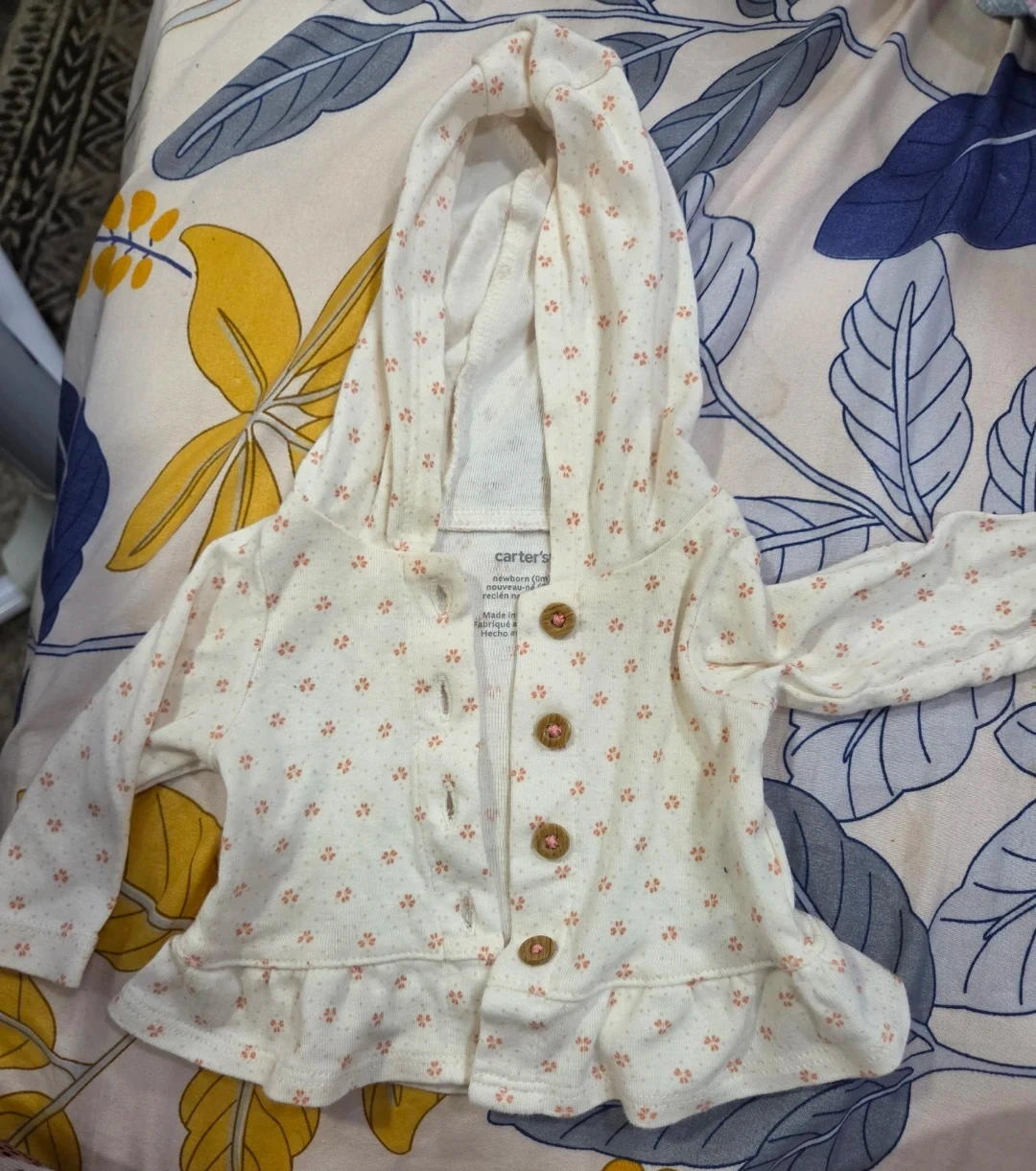 Carter's Baby Onesies and Hooded Jacket Set - photo 4