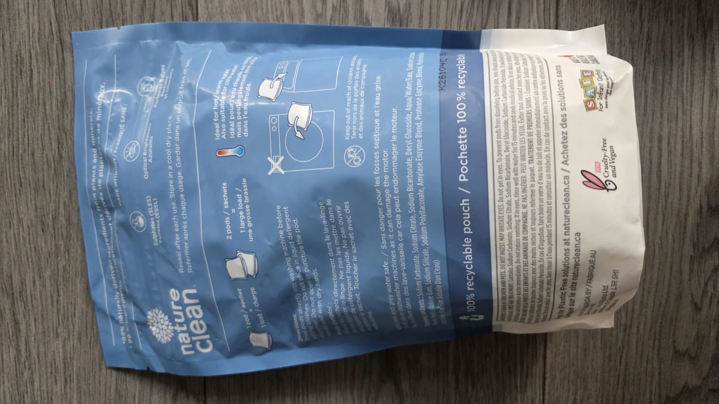 Nature Clean 99% Natural Laundry Detergent Pods - 24 Count - photo 3