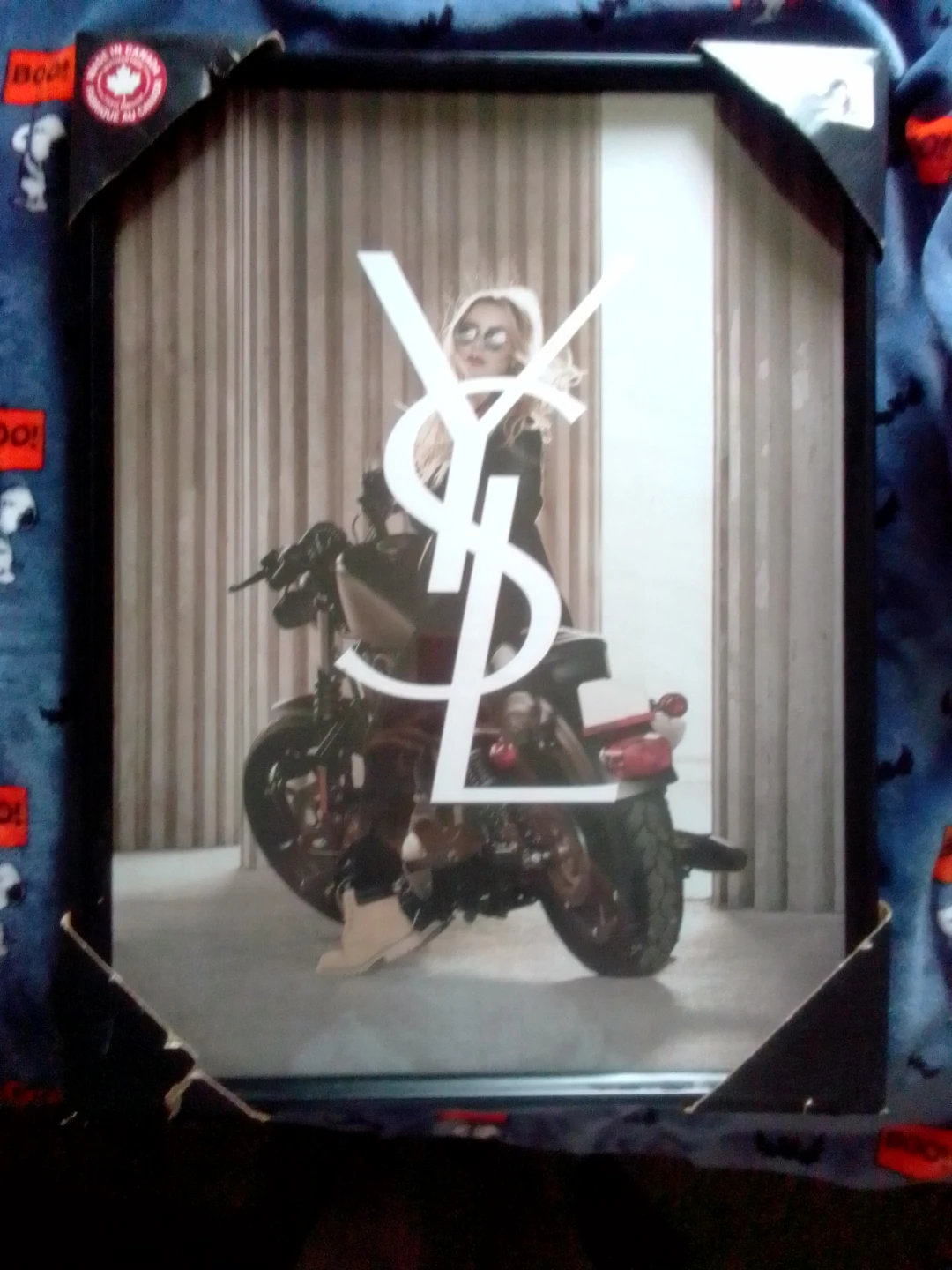Yves Saint Laurent YSL Art Print Poster