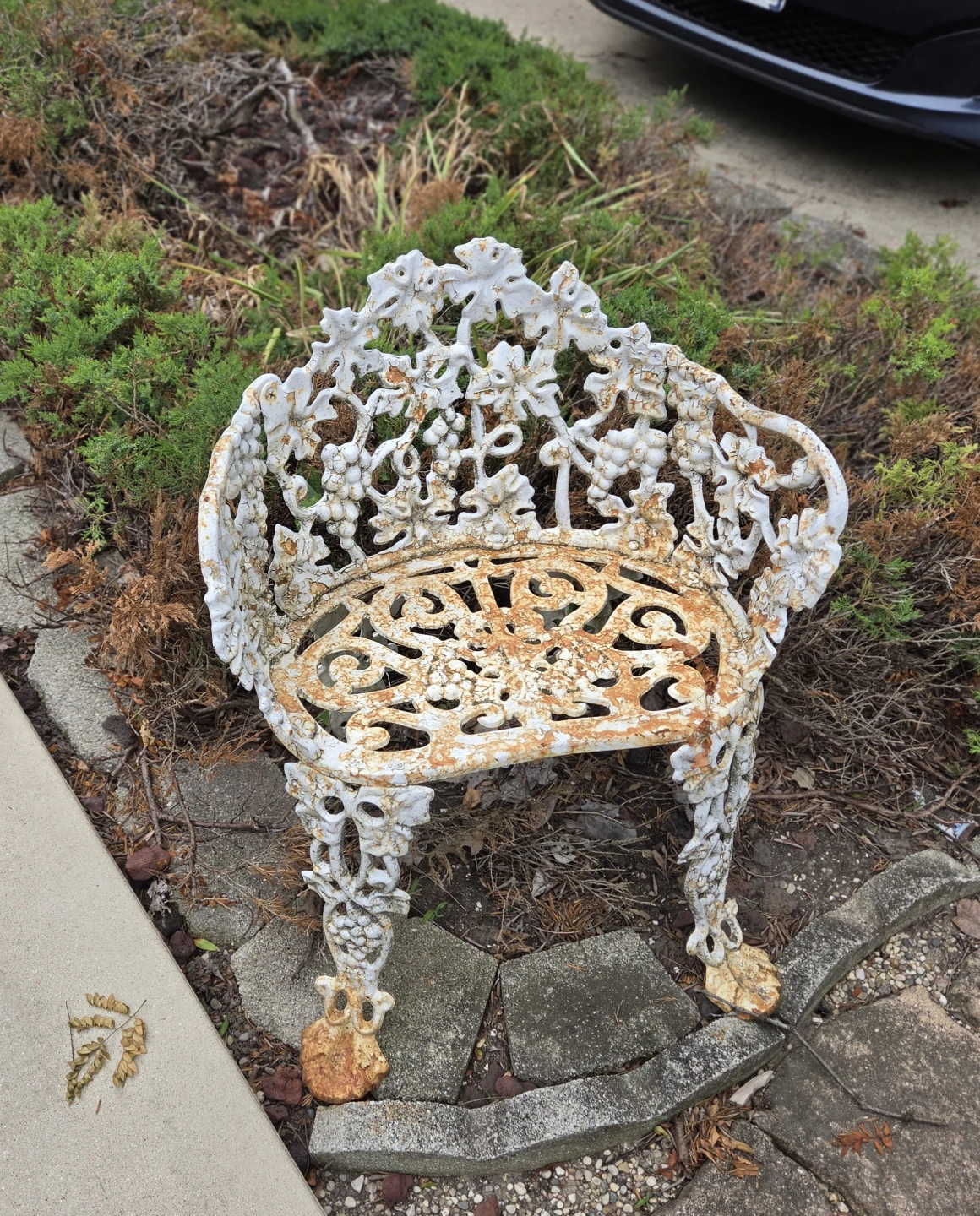 Victorian Cast Iron Chair