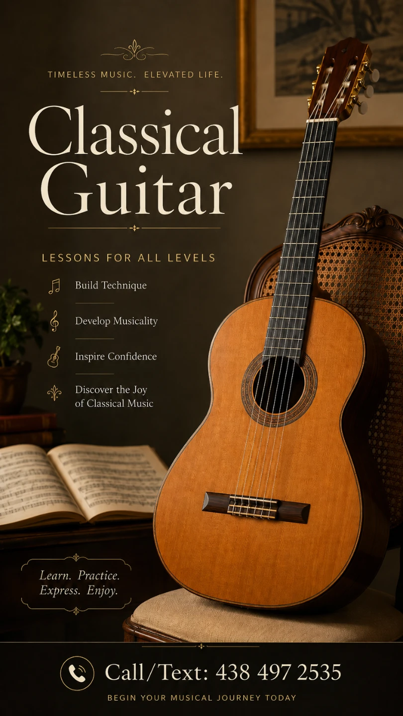Classical Guitar Lessons