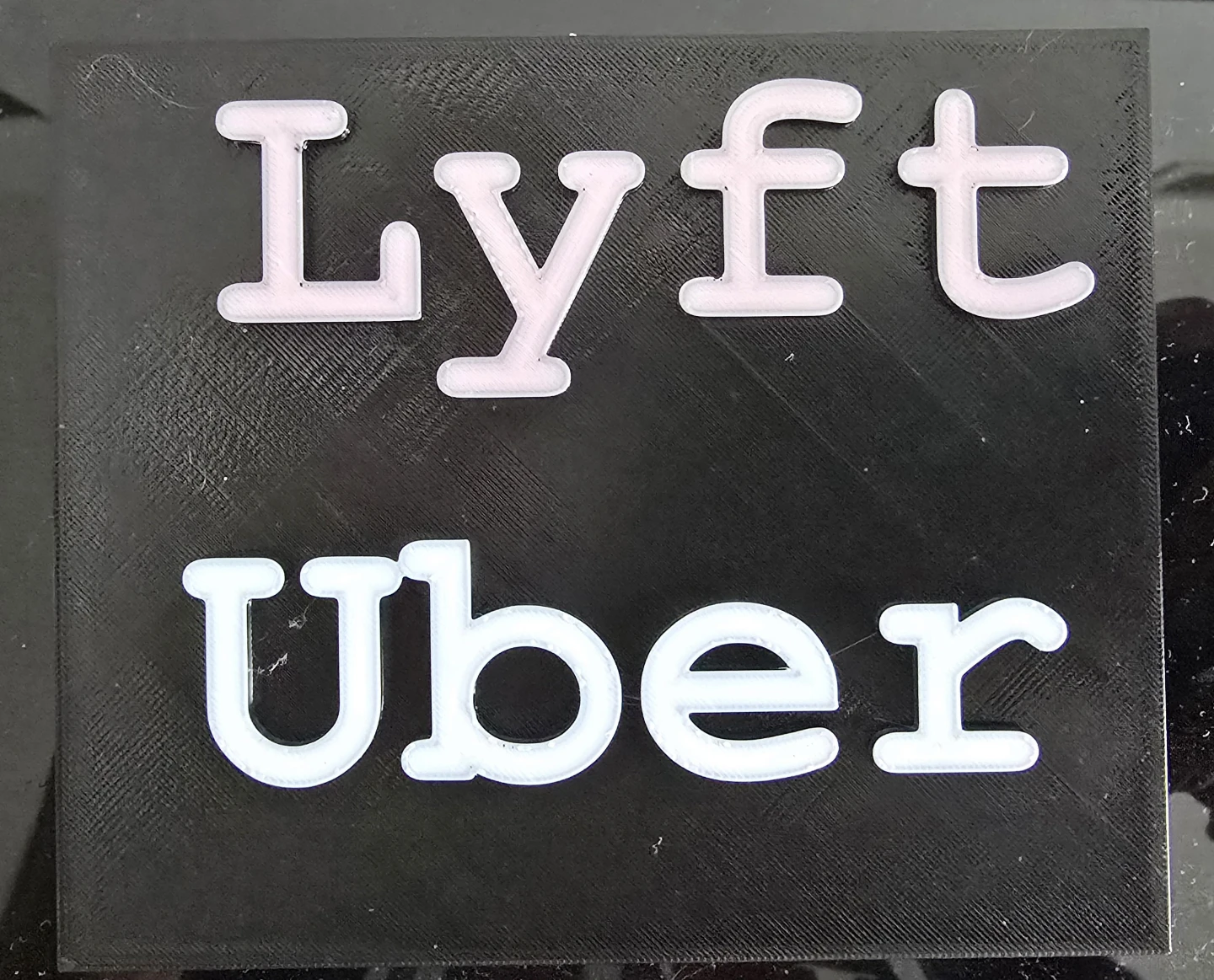 Car Tip Box Sign for Uber and Lyft Driver - photo 2
