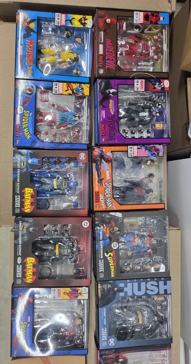 Mafex Marvel & DC Action Figures