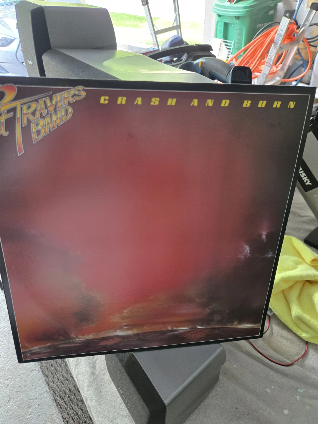 2 Travers Band Crash and Burn Vinyl Record