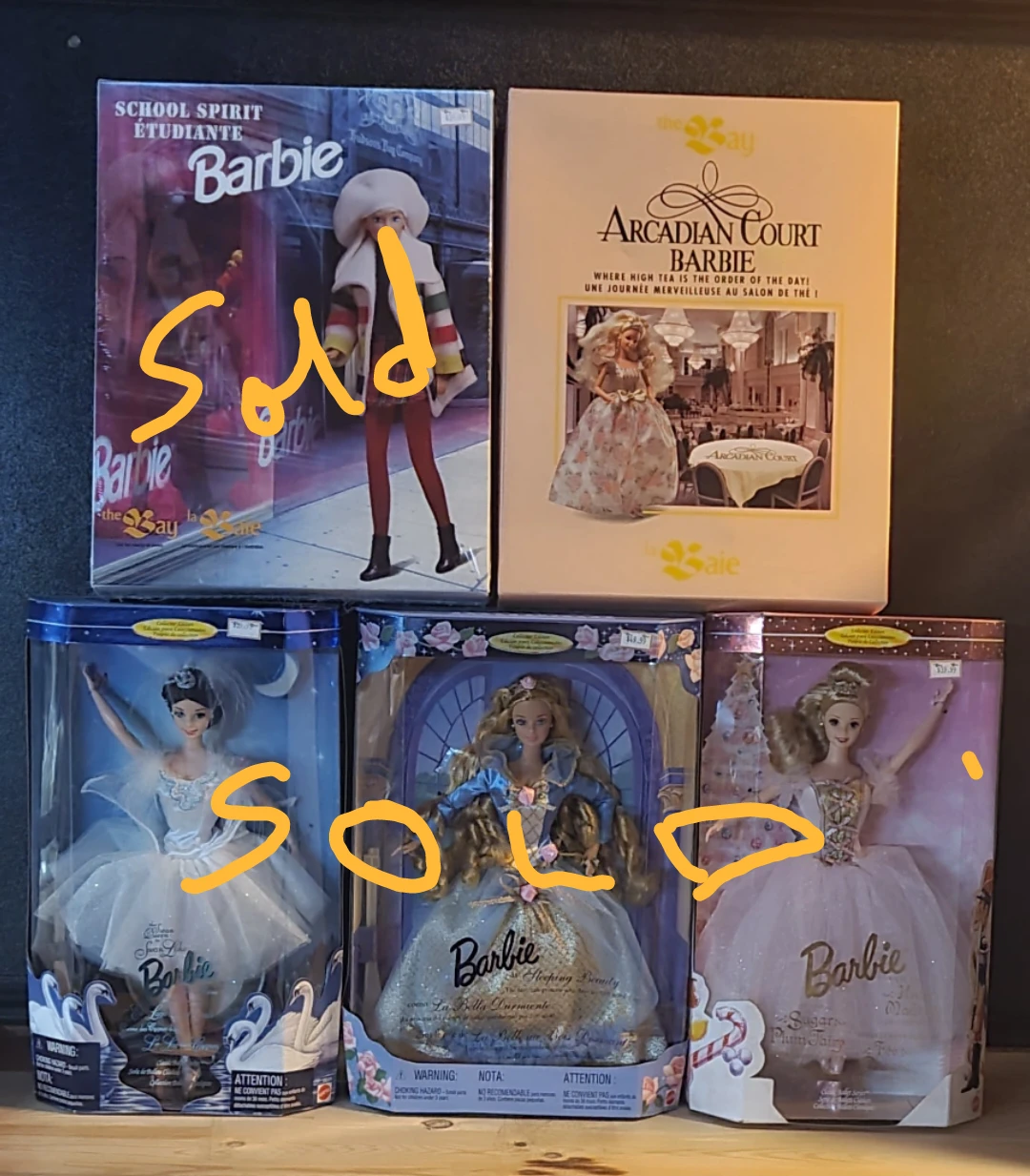 Vintage Barbie Dolls, Clothes, Decoration, Magnet & Note Pad