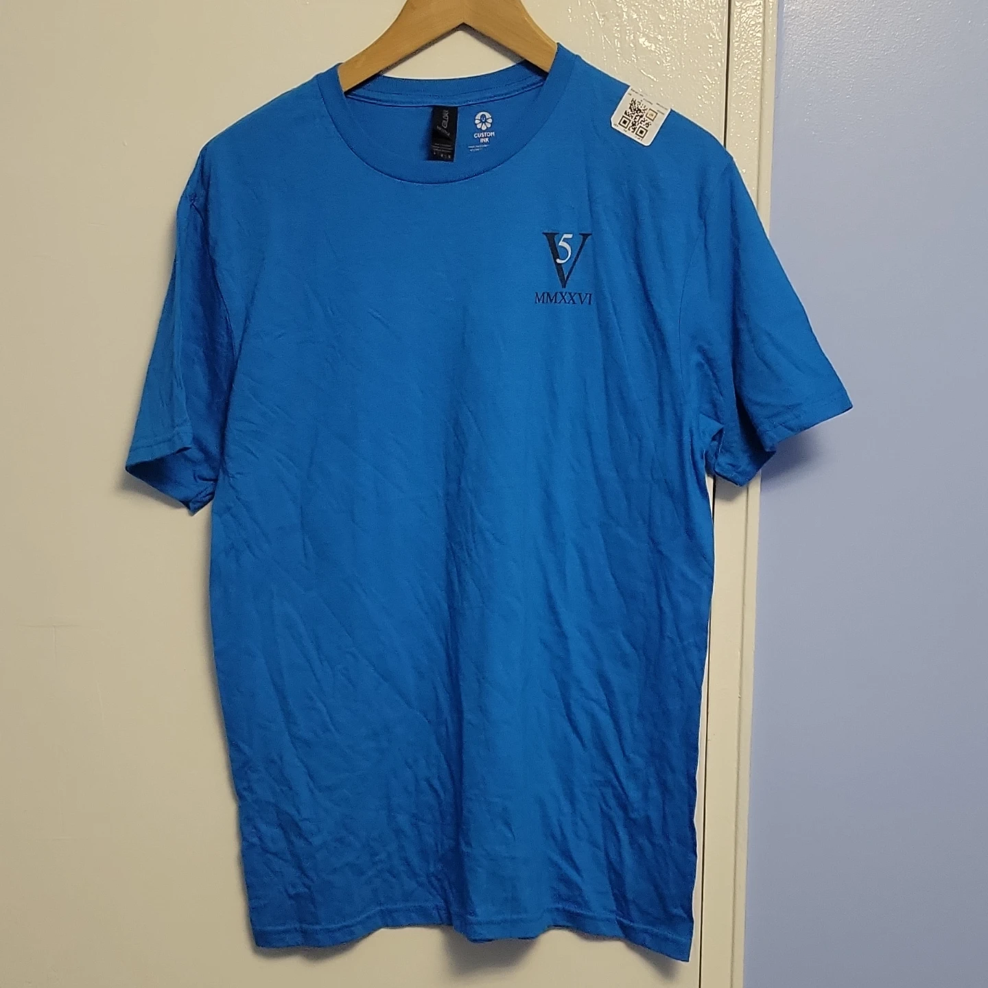 Gildan Custom Ink T-Shirt Blue Size M - photo 3