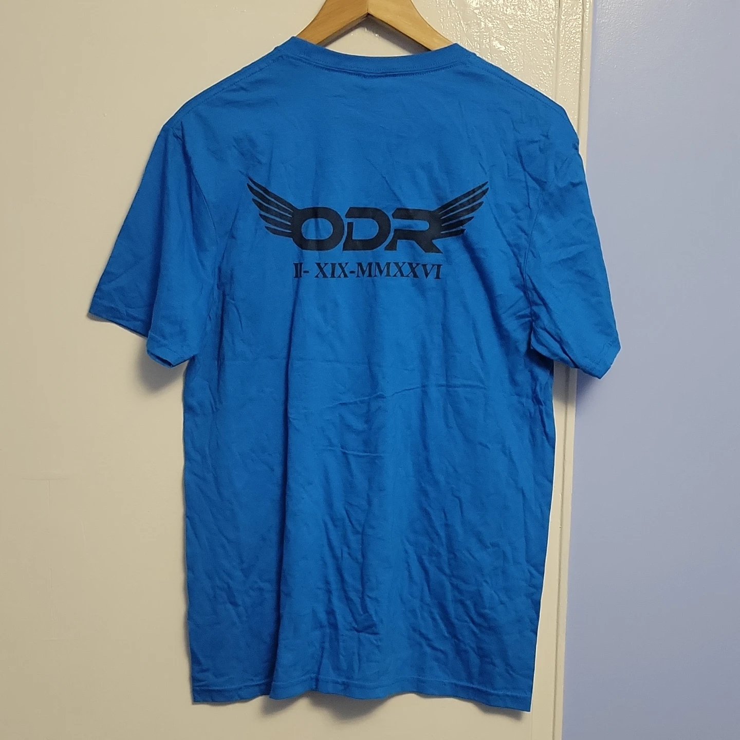 Gildan Custom Ink T-Shirt Blue Size M - photo 5