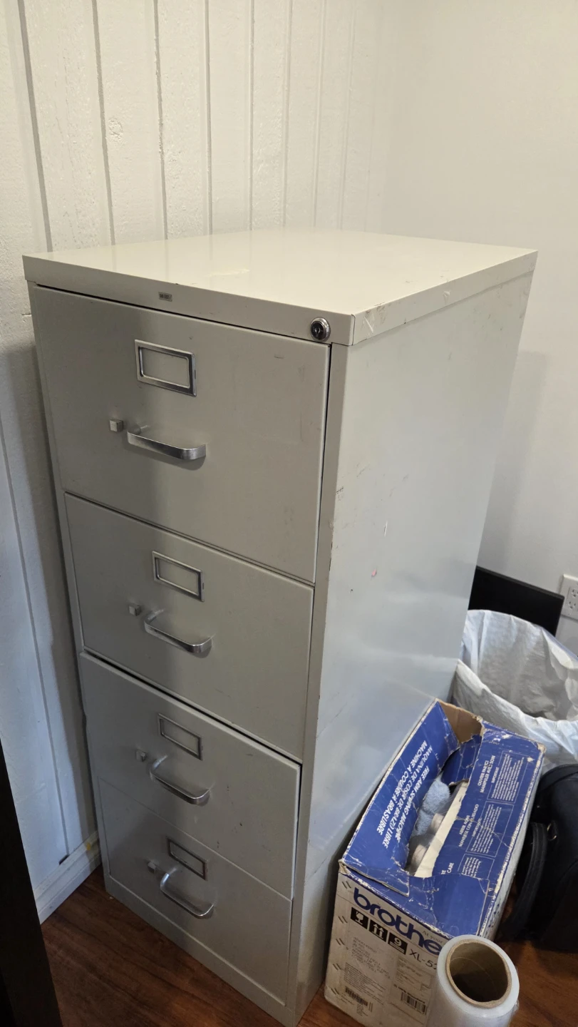 4-Drawer Metal Filing Cabinet