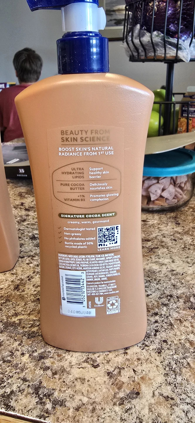 VASELINE COCOA RADIANT LOTION