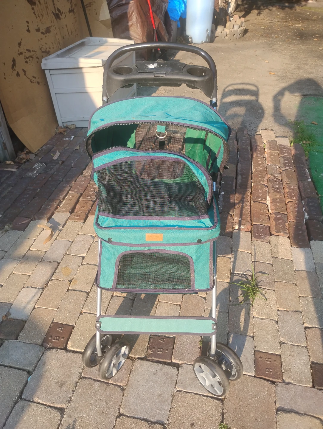 Best pet Green Pet Stroller