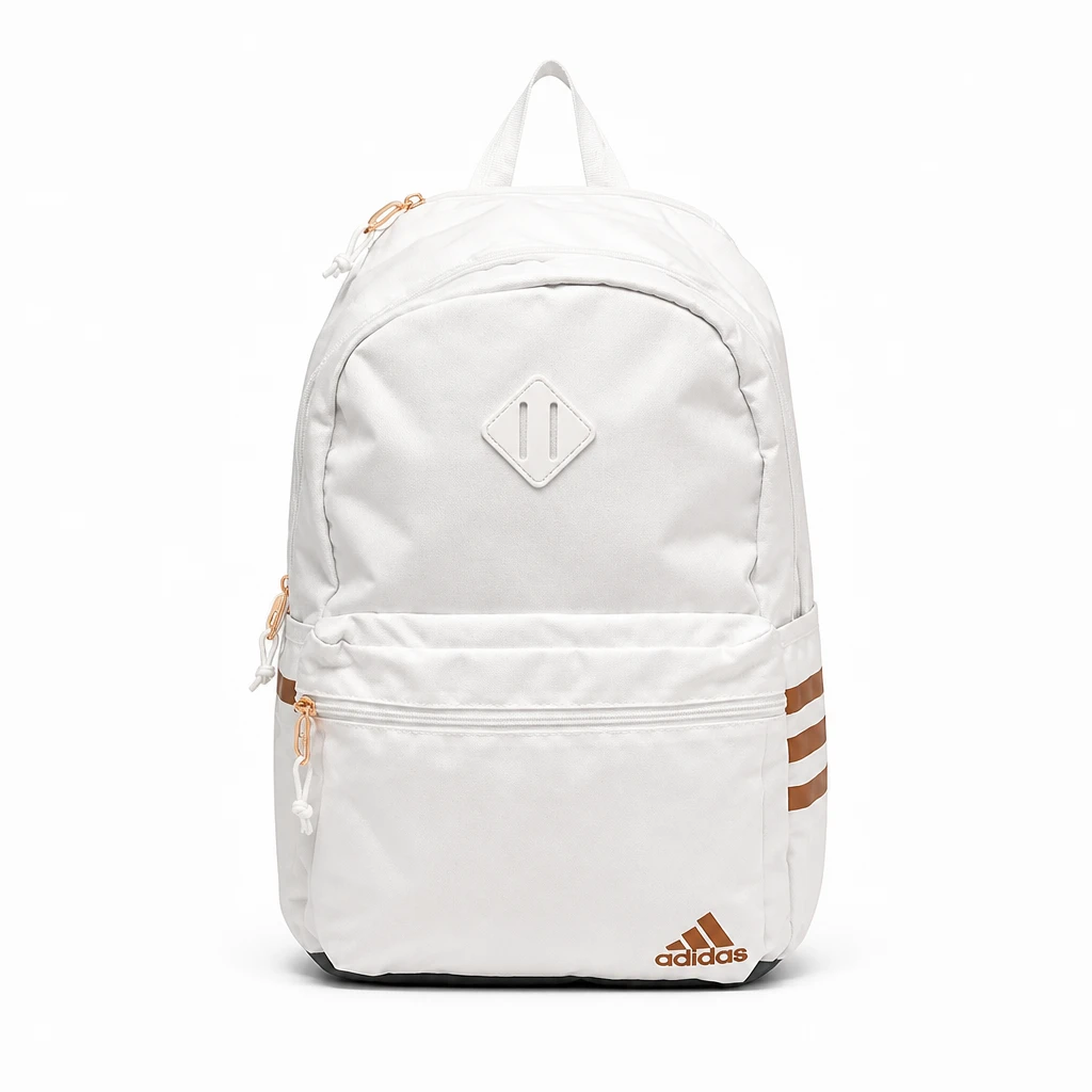Adidas Classic 3S Backpack - White/Rose Gold