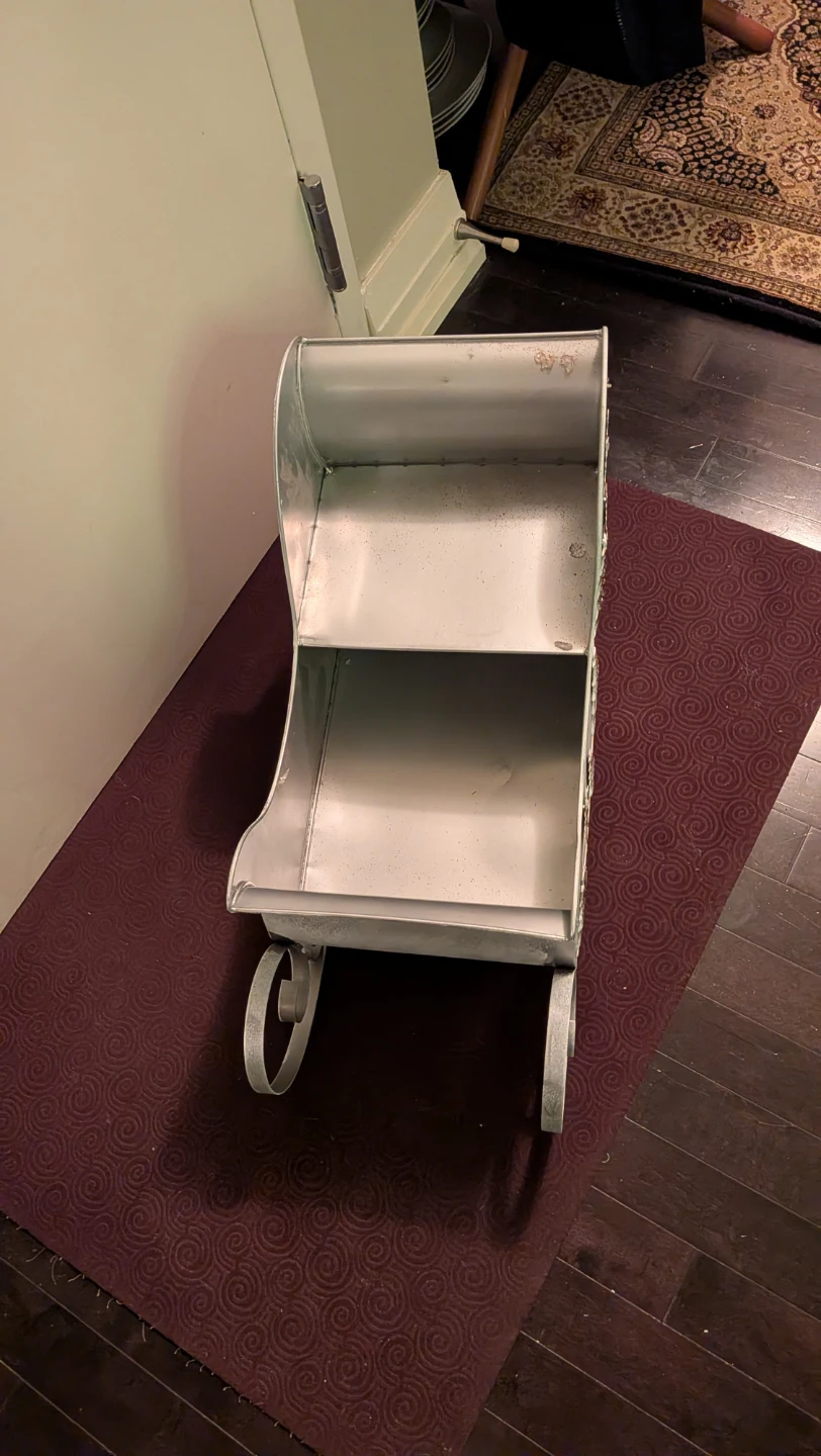 Decorative Metal Christmas Sleigh - photo 3