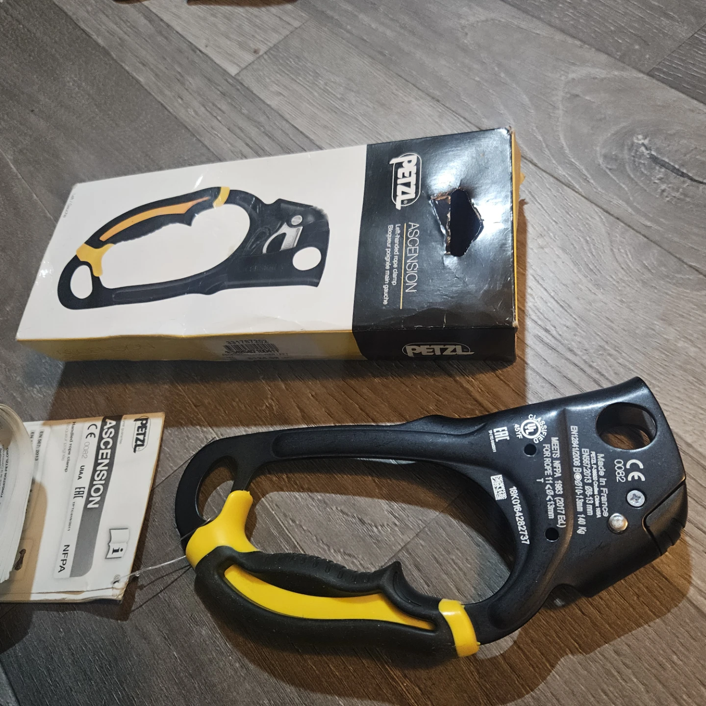 Petzl Ascension & Black Diamond Quickdraws Climbing Gear Set - photo 5