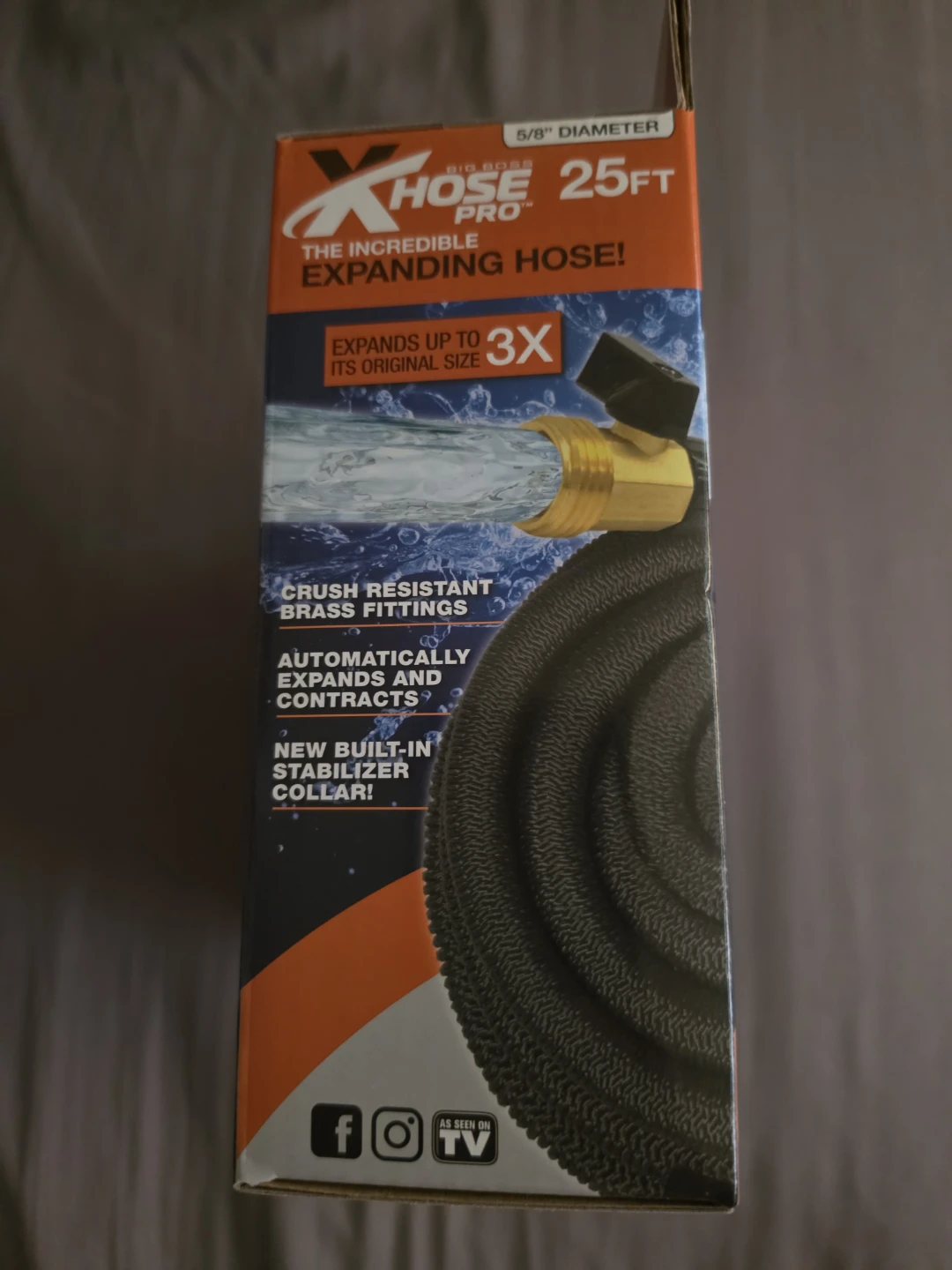 X HOSE PRO Big Boss 25ft Expanding Garden Hose (BNIB) - photo 2