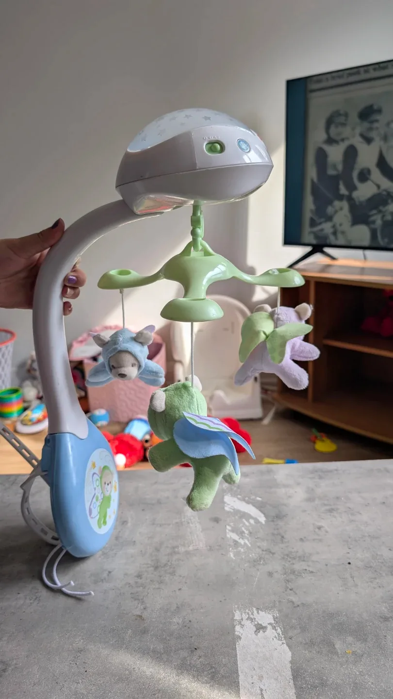 Baby Crib Mobile with Stuffed Animals