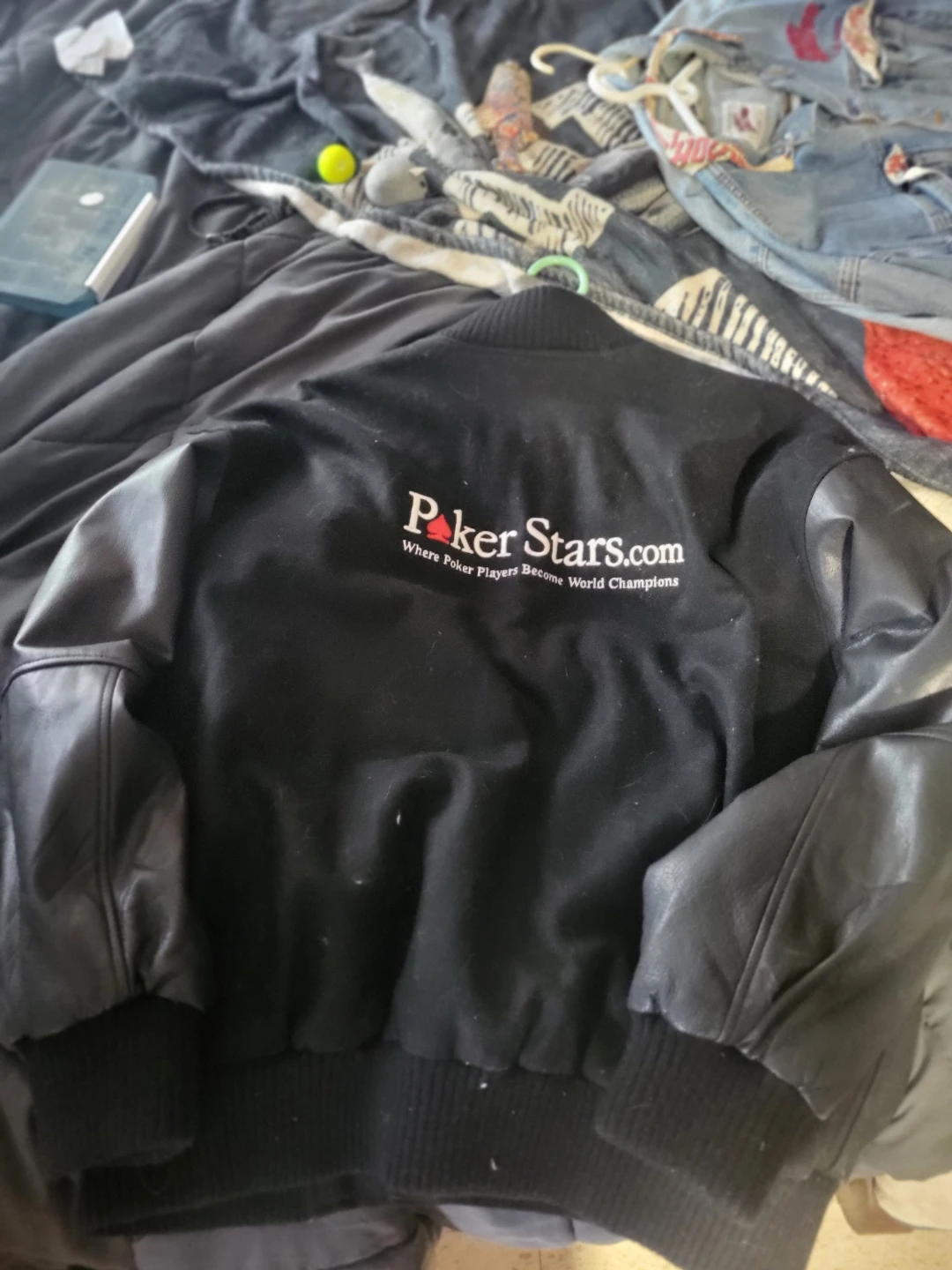 Canyon Outback Poker Stars.com Bomber Jacket