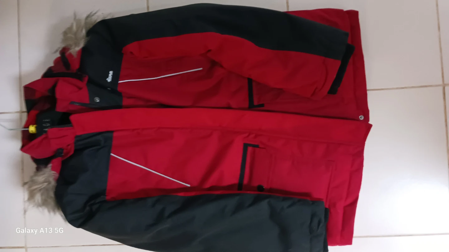 Canadiana Red & Black Plaid Lined Winter Jacket