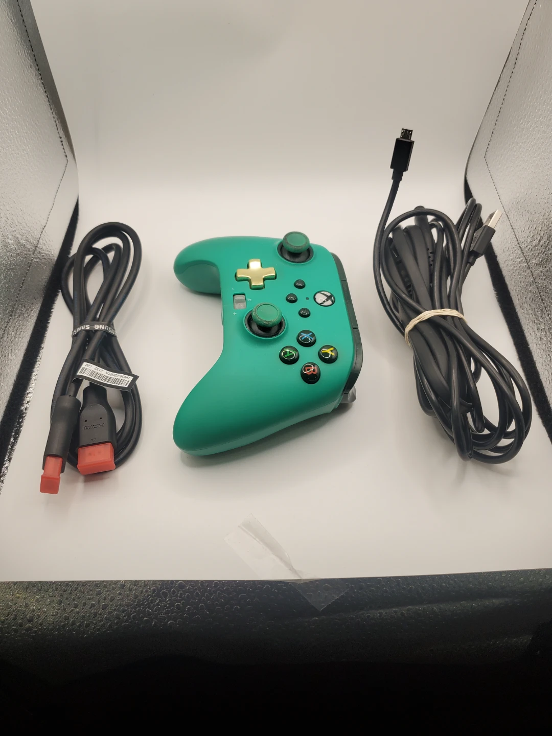 Xbox Series S Console with Green Controller - photo 4