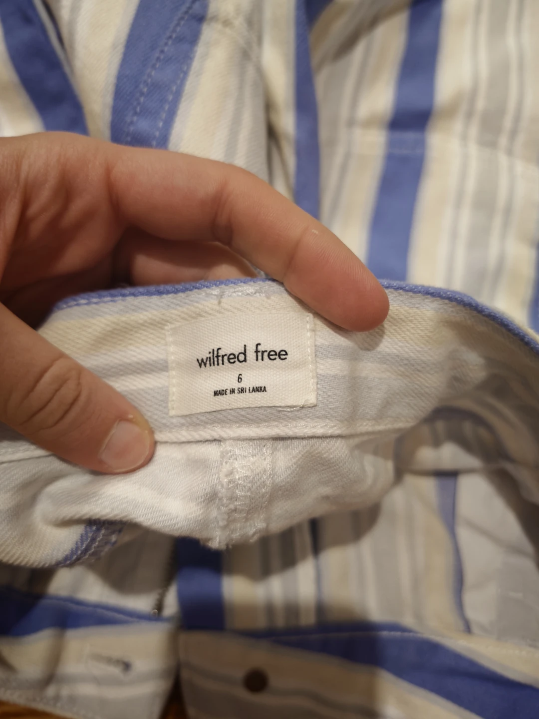 Wilfred Free Striped Shorts - photo 3