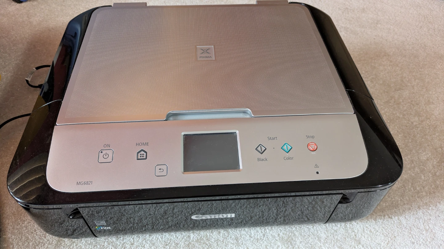 **Free***Canon PIXMA MG6821 printer DOES NOT WORK