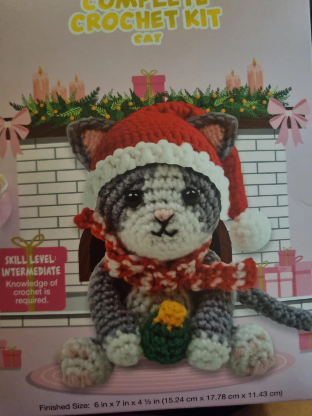 Needle Creations Complete Crochet Kit - Cat