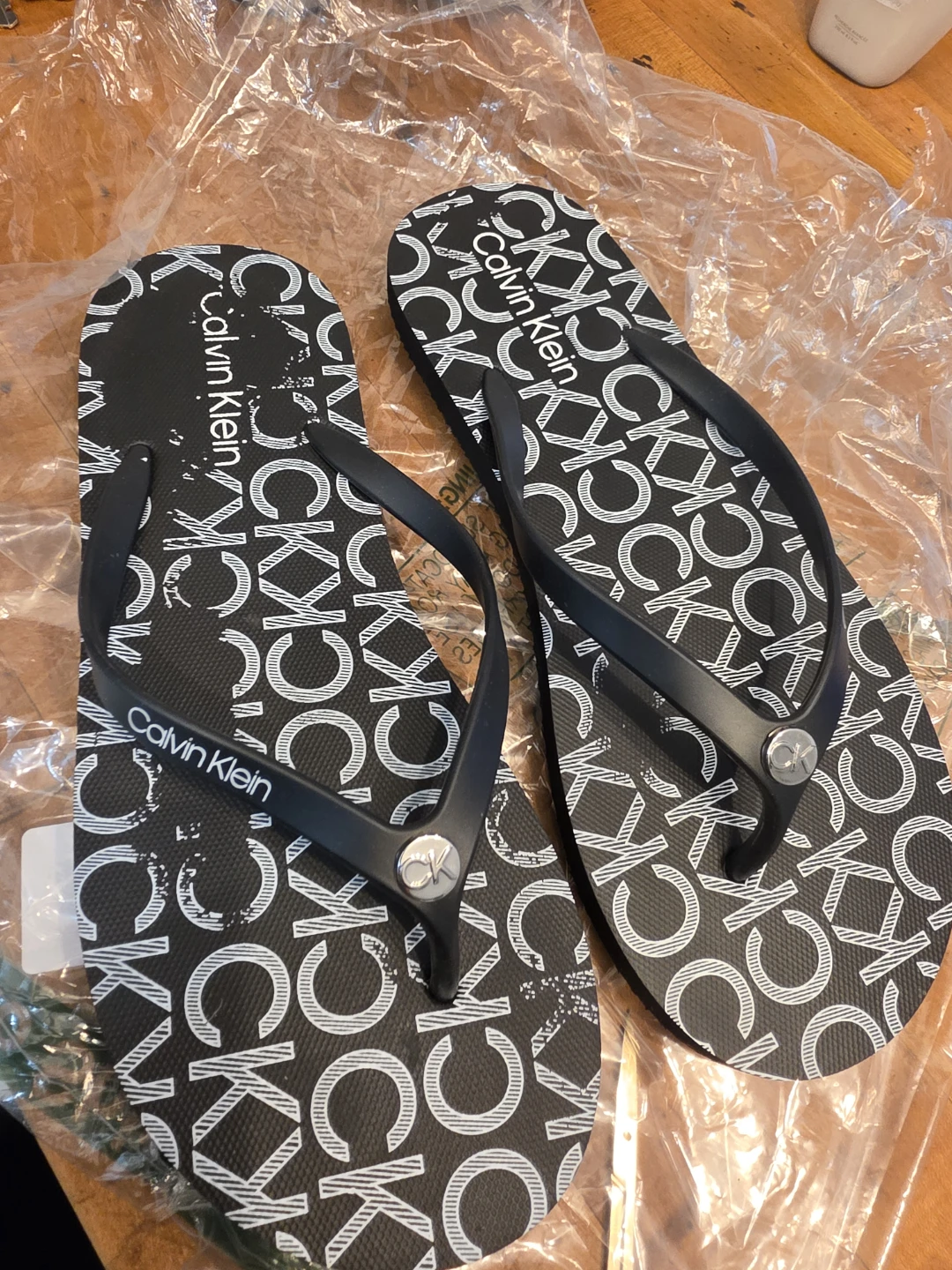 Calvin Klein Women's Sarminya Flip-Flops - Black Multi - photo 2