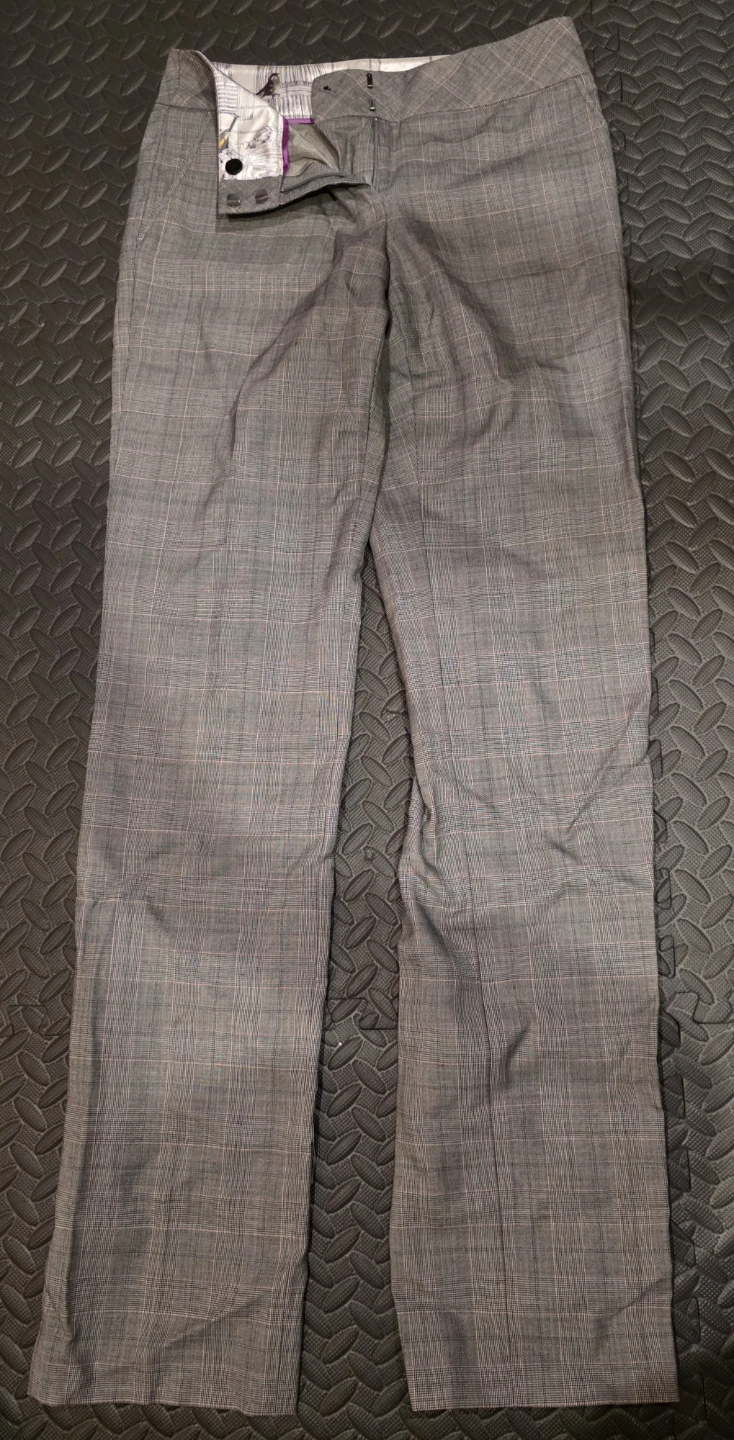 Women's Plaid Dress Pants