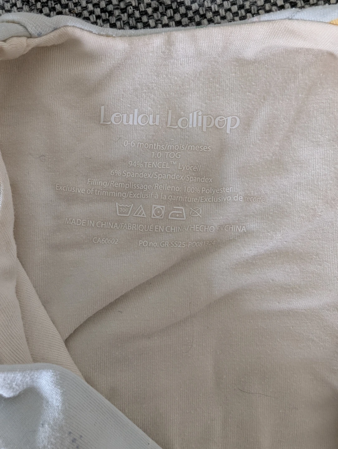 Loulou Lollipop 0-6M Sleep Bag 1.0 TOG - photo 3