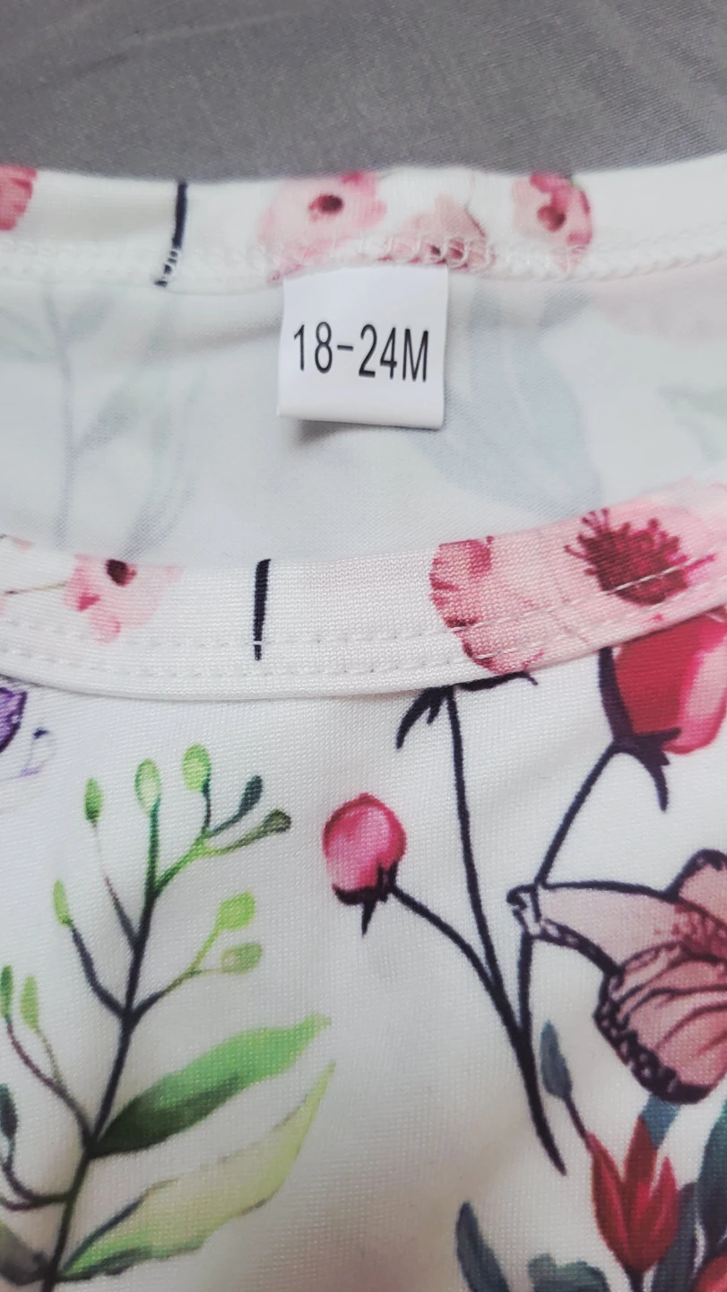 New never used-Kids Floral Dress and Cardigan Set - photo 3