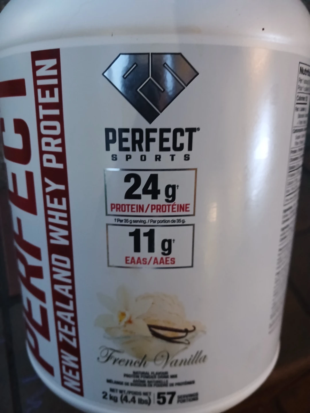 Perfect Sports New Zealand Whey Protein French Vanilla 2kg - photo 3