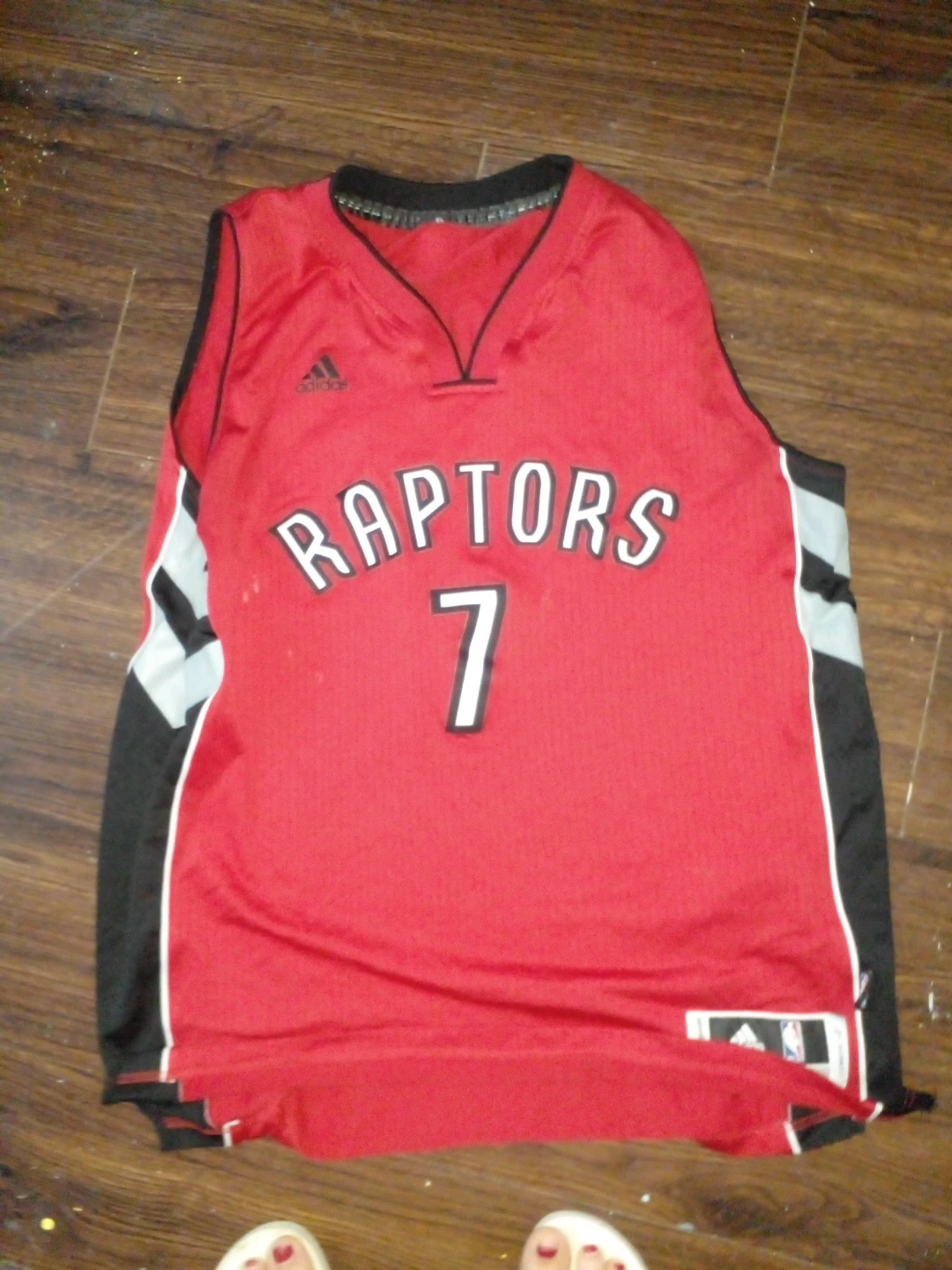 Adidas Toronto Raptors Kyle Lowry #7 Basketball Jersey - photo 2