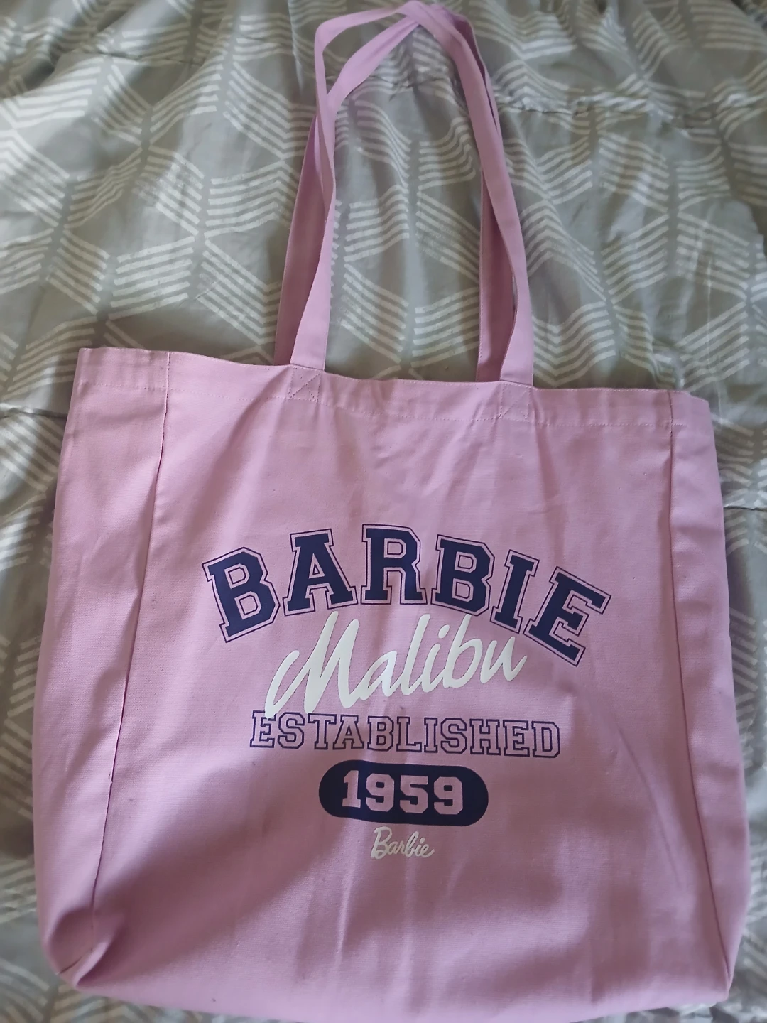 Barbie Malibu Established 1959 Tote Bag
