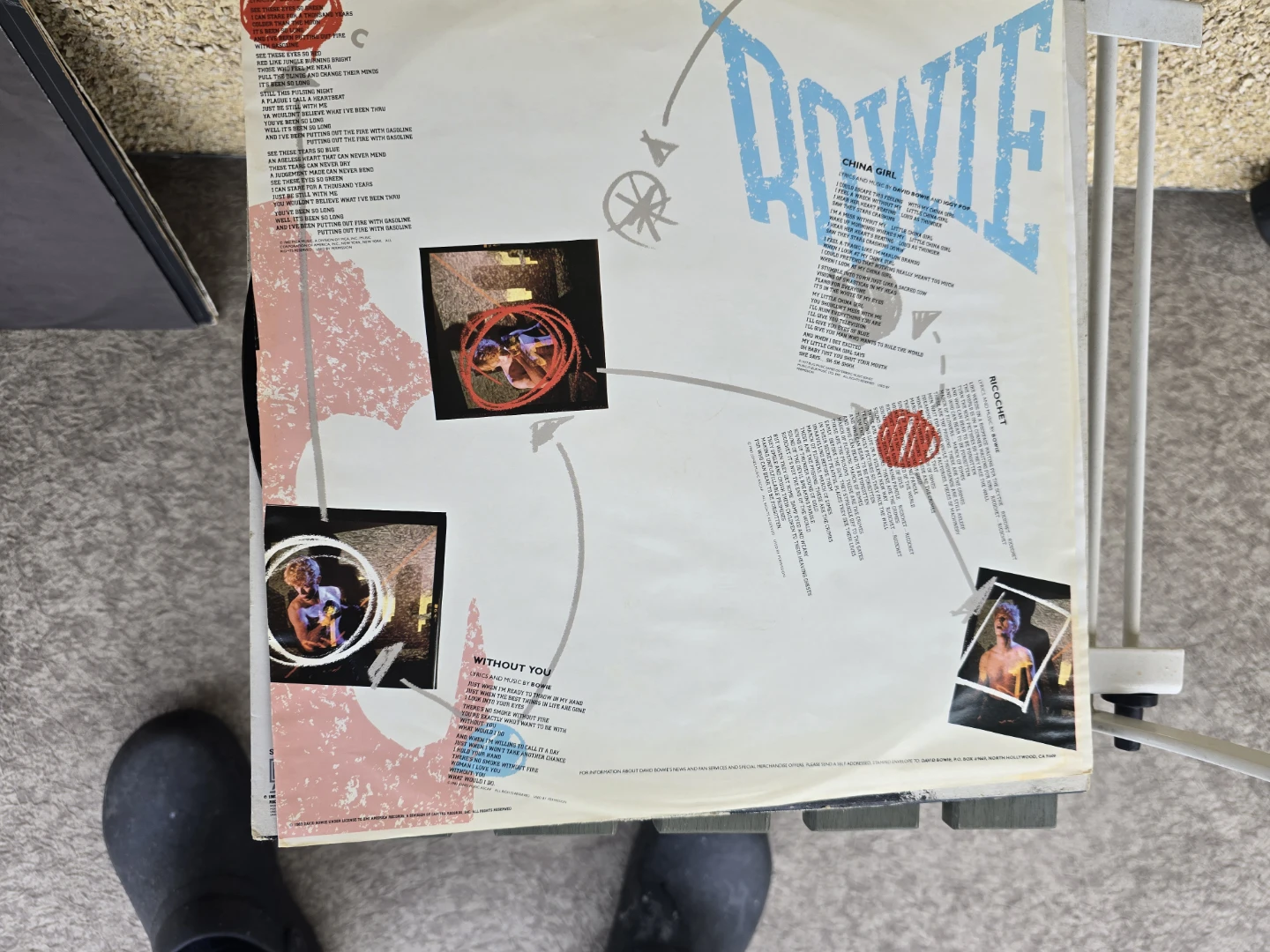 David Bowie - Let's Dance -Vinyl album. - photo 2