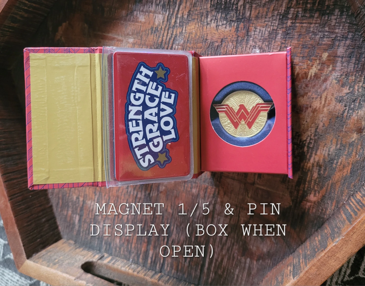Wonder Woman Magnets, Pin, and Book Set - photo 2