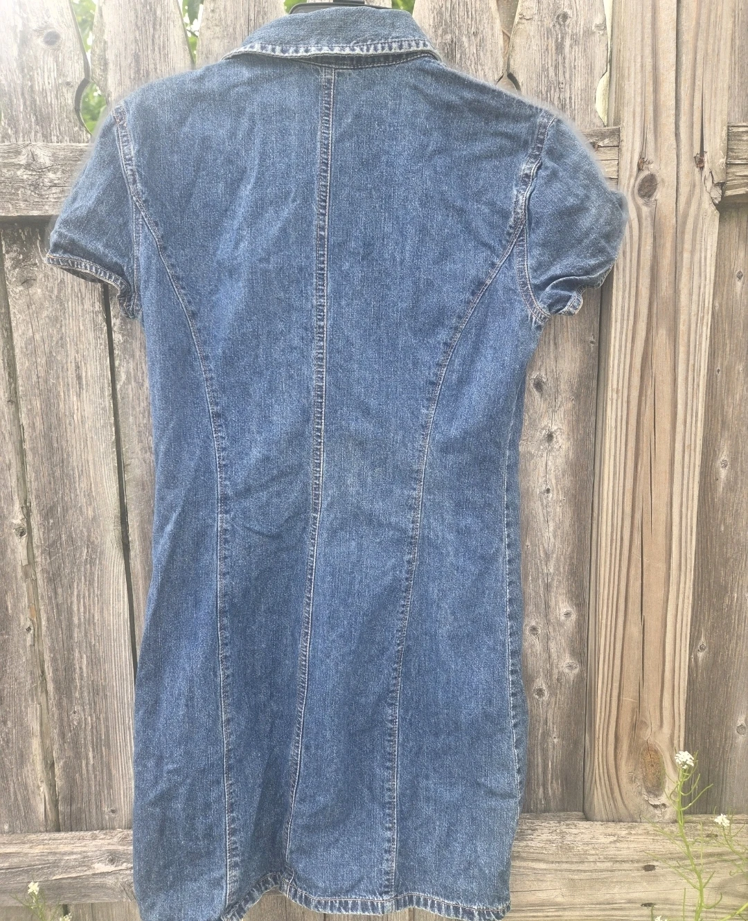 GAP Denim Shirt Dress - photo 3