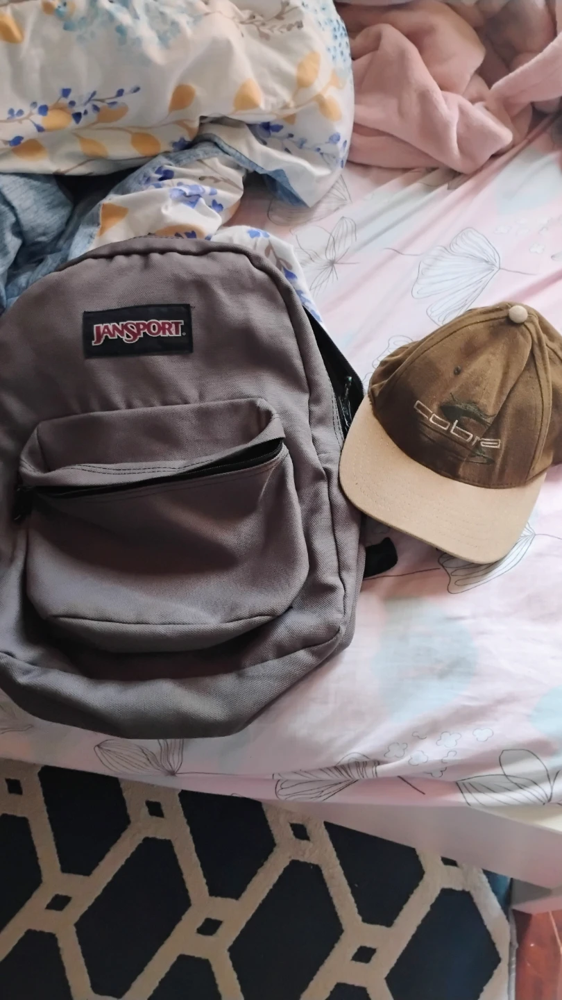 Grey Jansport Backpack