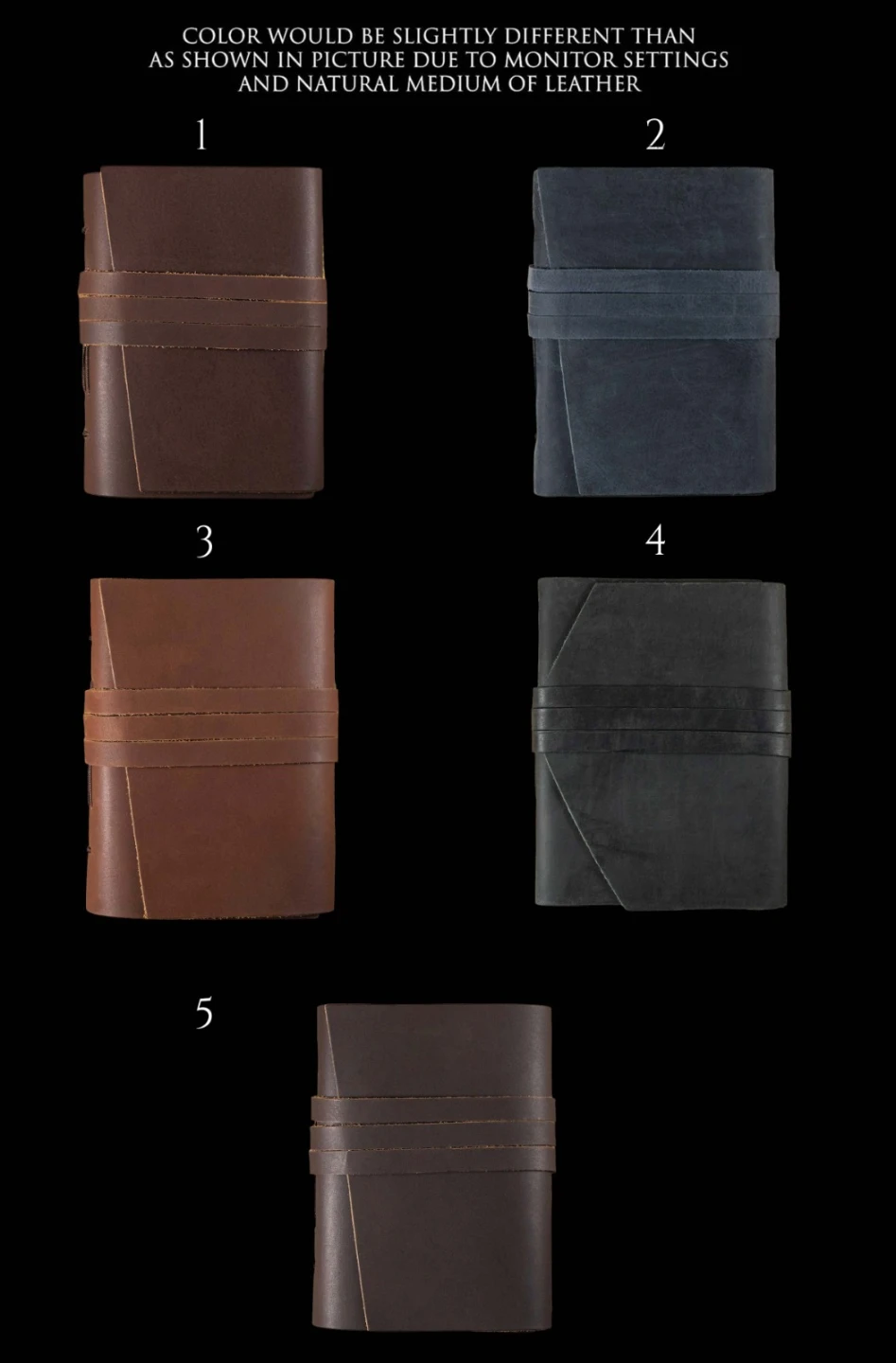 Premium Artisan Leather: Notebook Covers & Cigarette Cases - photo 5
