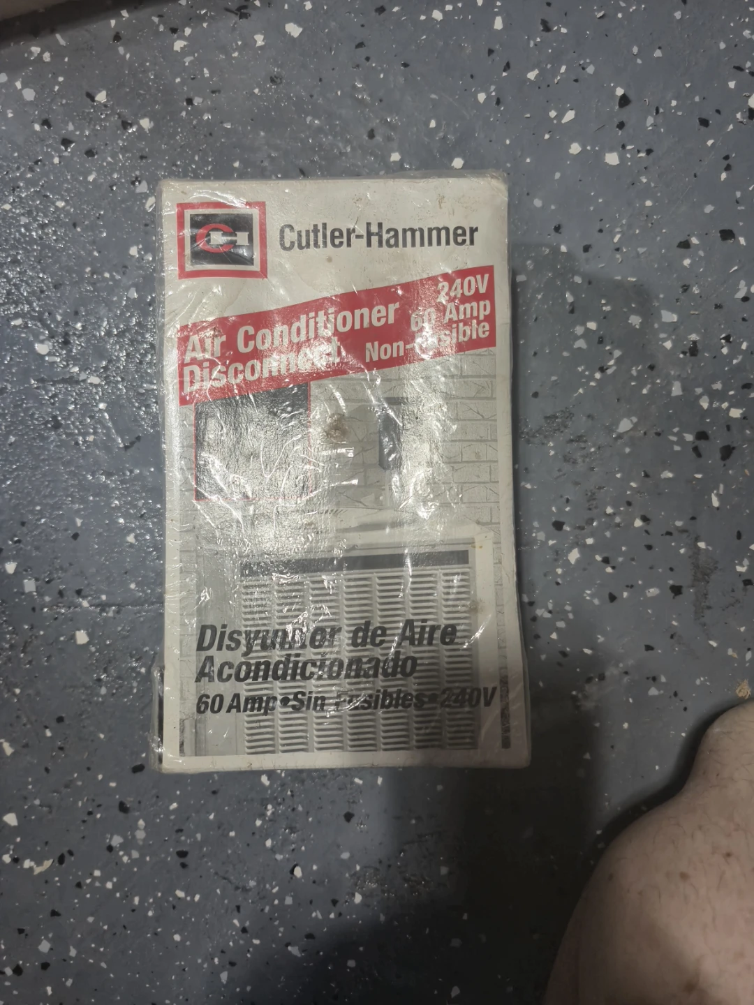 Cutler-Hammer Air Conditioner Disconnect 60 Amp 240V
