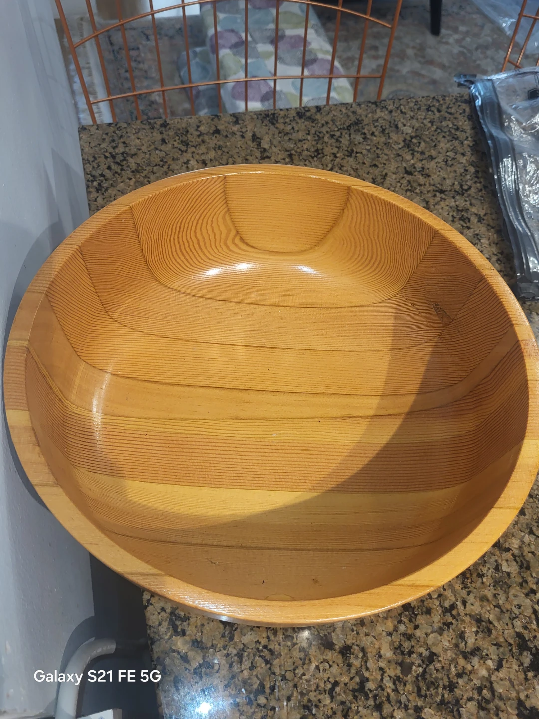 Wooden Serving Bowl - photo 3