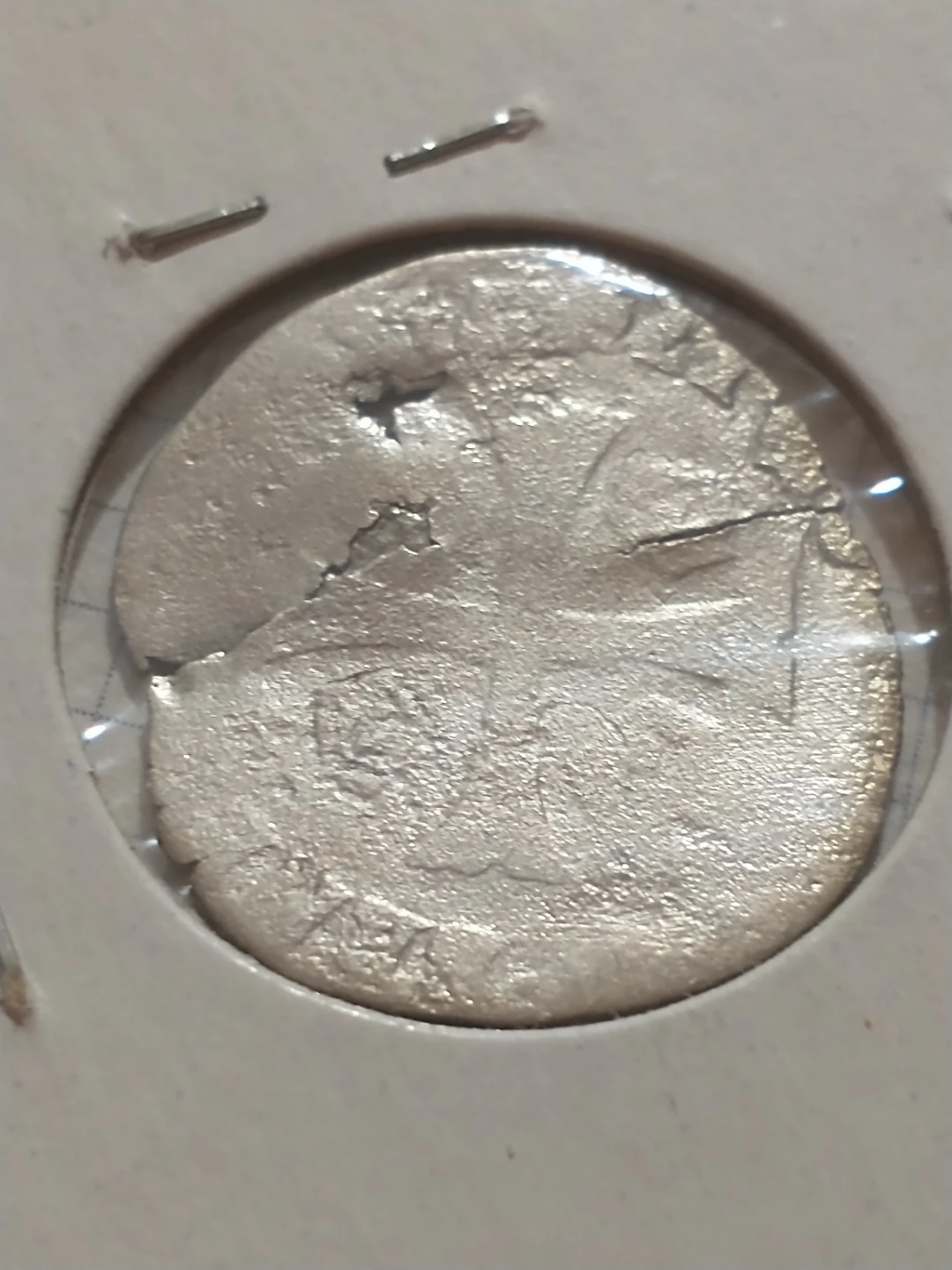1554 France 1 Douzain Coin Henri II .292 Silver Billon - photo 4