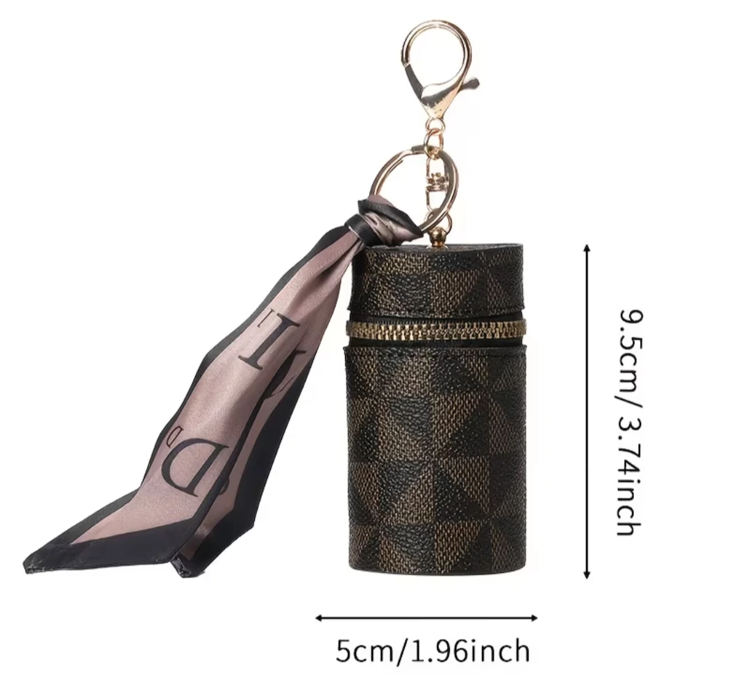 Coin Purse/Lipstick holder with Scarf Ribbon - photo 5