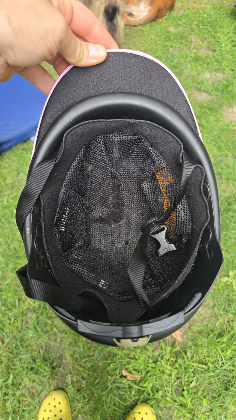 Kids Pink Unicorn Riding Helmet - photo 3