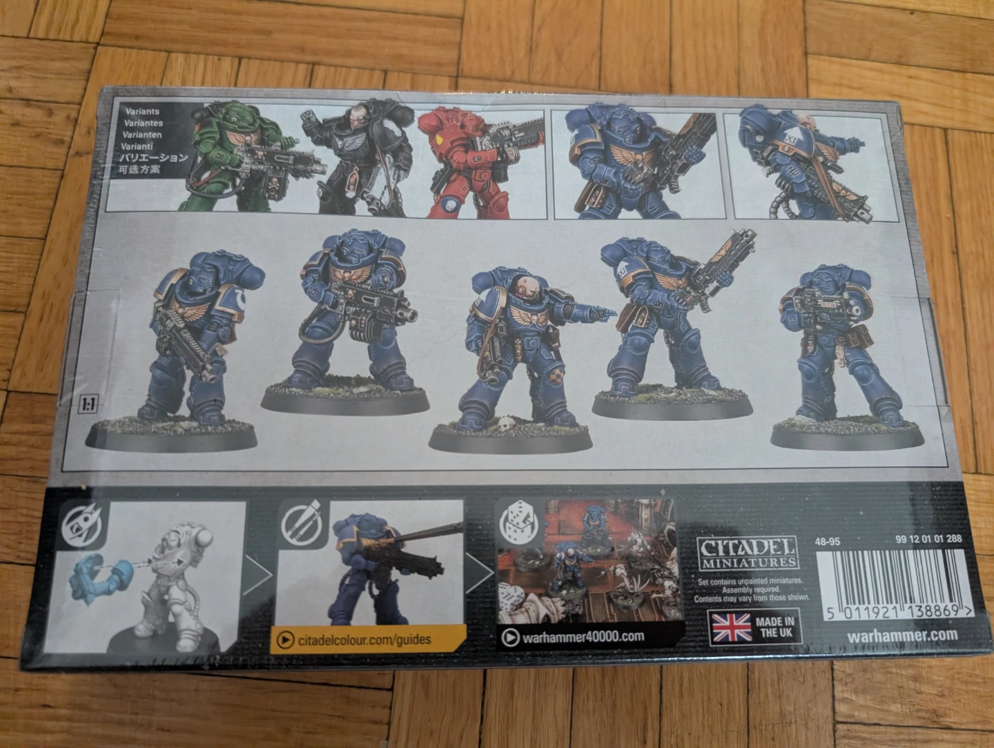 Warhammer 40,000 Space Marines Heavy Intercessors 5 Miniatures - photo 2