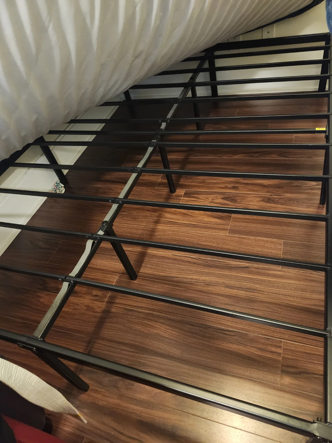 Black Metal Bed Frame -Full - photo 3